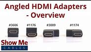 Angled HDMI Adapters - Overview