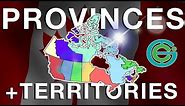 CANADA- Provinces + Territories explained (Geography Now!)