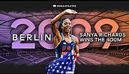 Sanya Richards-Ross 🇺🇸 competes in epic 400m final | World Athletics Championships Berlin 2009