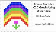 Create Your Own Corner to Corner (C2C) Graphs Using Stitch Fiddle! (For Free!)