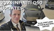 See What Changed for the 2023 INFINITI Q50, First Look: Black Opal Edition!