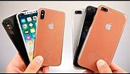 iPhone X, 8 Plus & 8 Model Hands On! Gold, Silver & Space Grey