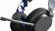 Skullcandy SLYR Multi-Platform Over-Ear Wired Gaming Headset, Works with Xbox Playstation and PC - Blue