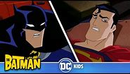 Can Batman Save Superman?! | The Batman | @dckids