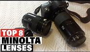 Best Minolta Lenses 2024 [Top 10 Picks Reviewed]