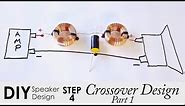How To Design A Crossover For A DIY Speaker || Part 1 - Crossover Design Intro
