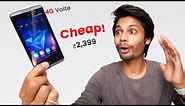 I Tested World's Cheapest 4G Smartphone 😲