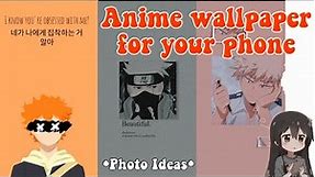 Anime wallpaper/lockscreen for your phone.