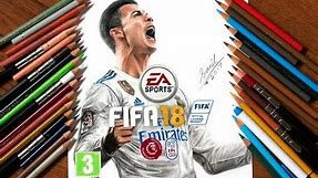 Fifa 18 official cover drawing.. Featured on "SPORTbible" & "GiveMeSport"