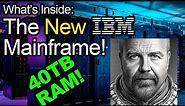 Why Do Mainframes Still Exist? What's Inside One? 40TB, 200+ Cores, AI, and more!