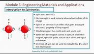 Introduction to Spintronics and its applications