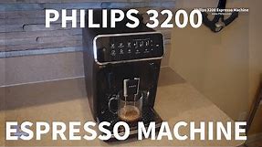 Philips Saeco 3200 Series Espresso Machine Superautomatic Unboxing Product Review EP3221/44