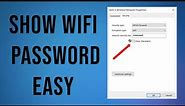 How To Show Wifi Password in Windows Laptop / PC