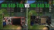 GeForce4 MX 440-T8X vs GeForce4 MX 440 SE Test in 9 Games (No FPS Drop Capture Card)