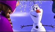 Anna and Sven Meeting Olaf Scene - FROZEN (2013) Movie Clip