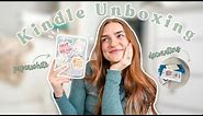 I Got My First Kindle! 💐💖📖 // Unboxing, Setting Up, & Accessories // Kindle Paperwhite