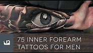 75 Inner Forearm Tattoos For Men