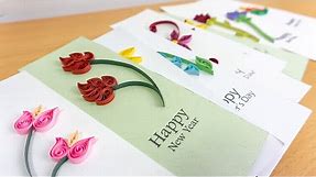 10 Coolest Greeting Cards: Paper Quilling Designs for Beginners