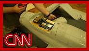 CNN gets first look at a captured Russian drone. See what was found inside