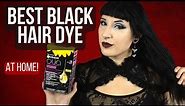 Best BLACK hair dye 2022 - black box dye at home