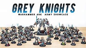 Grey Knights at our LOWEST level! Warhammer 40k Army Showcase