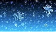 CG Christmas Snowfall - 1 Hour Winter Snowflakes TV Screensaver and Live Wallpaper 4K
