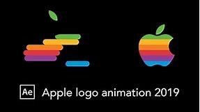 Apple logo animation from Apple Event 2019