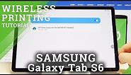 How to Connect Printer with SAMSUNG Galaxy Tab S6 – Enable Wireless Printing
