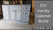 DIY Traditional Vanity Cabinet Build