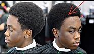 *FULL LENGTH LINE UP RESTORATION* HAIRCUT TUTORIAL: AFRO MID TAPER