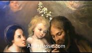 The Holy Family Painting-Juan Simón Gutiérrez