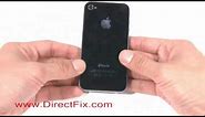 How To Replace iPhone 4 Back Glass Cover | DirectFix