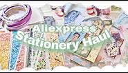Aliexpress Stationery Haul ✨