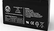 AJC Battery Compatible with FIAMM 12FGHL28 12V 7Ah Sealed Lead Acid Battery
