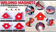 45, 90, 135 Degree Welding Magnetic Clamps| Multi-Angle Magnetic Welding Holder| Best welding magnet