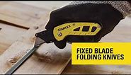 Fixed Blade Folding Utility Knife STHT10424-0