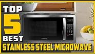Top 5 Best Stainless Steel Microwaves [Review] - Stainless Steel Interior Microwave Oven [2023]