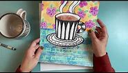 How to Draw a Hot Cocoa Mug!