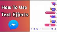 How to use Messenger Text Effect || Facebook Messenger Text Effect 2021