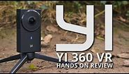 YI 360 VR camera hands on review - 5.7K 360° video with 4K live streaming