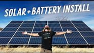 DIY Off-Grid Solar FULL Install & Wire Diagrams - Powering Our Homestead w/ the SUN!