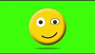 Green Screen - Emoji Wink [FREE USE]