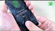 FINGERPRINT ON-SCREEN Samsung Galaxy A50 (How to Add & Test After Update)