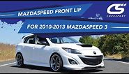 Corksport Mazdaspeed 3 Front Lip For 2010-2013 Mazdaspeed 3