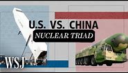 How Nuclear Missile, Submarine and Stealth Bomber Capabilities Match Up | WSJ U.S. vs. China