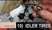10 Idler tires (Fix your Tascam 244 Portastudio)