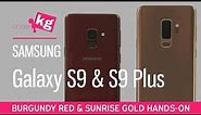 Galaxy S9 Now Comes in Burgundy Red and Sunrise Gold! [4K]