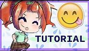 How to Draw Kawaii Chibi From an Emoji! EASY step by step tutorial!