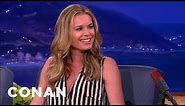 Rebecca Romijn Is Still Legally "Rebecca Romijn-Stamos" | CONAN on TBS