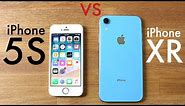 iPhone XR Vs iPhone 5S! (Speed Comparison) (Review)